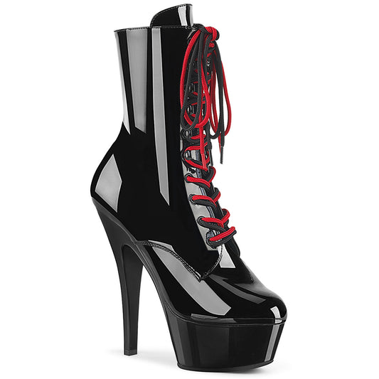 Pleaser Women's Platform Shoes KISS-1020-1 Blk/Blk