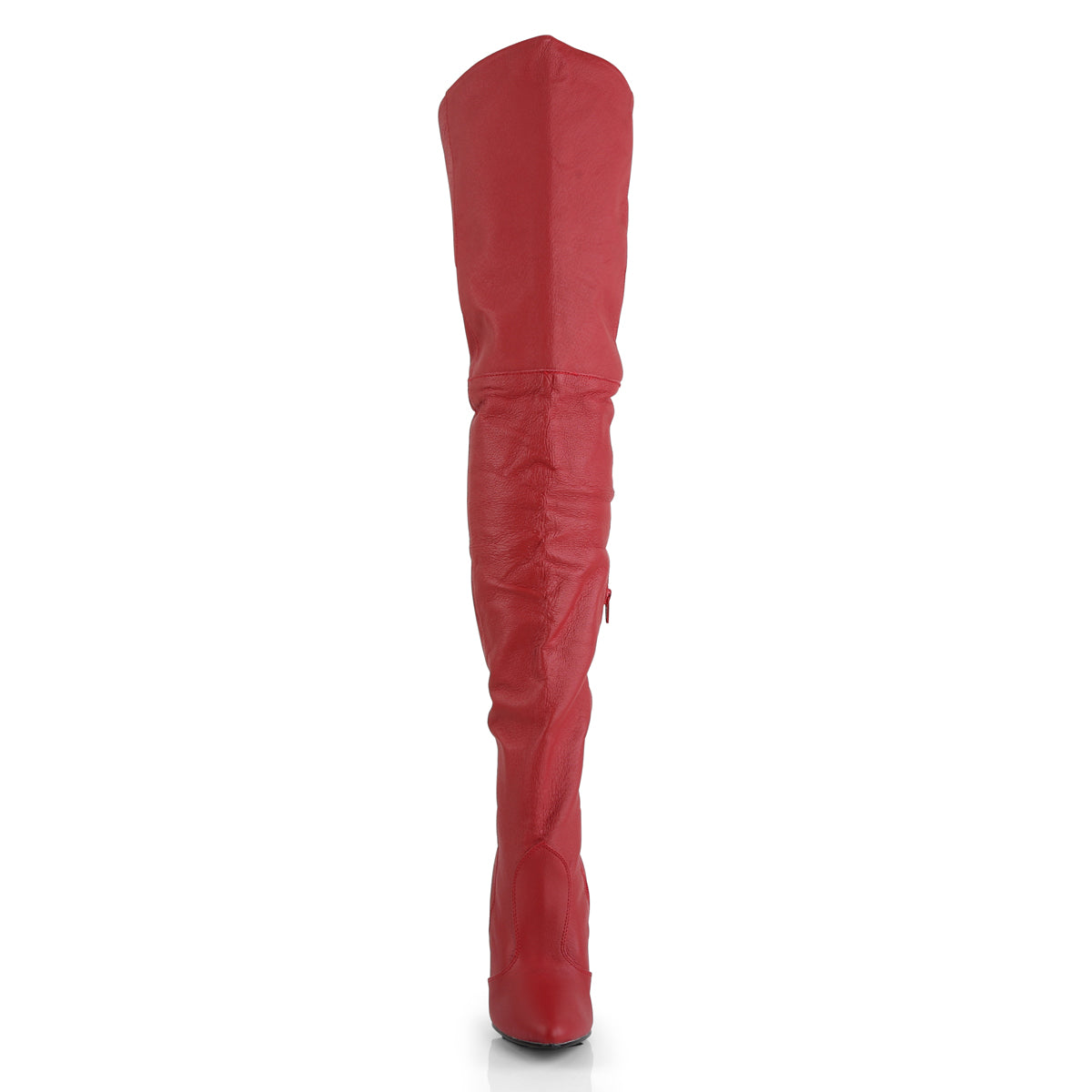 Pleaser Womens Boots LEGEND-8899 Red Leather (P)
