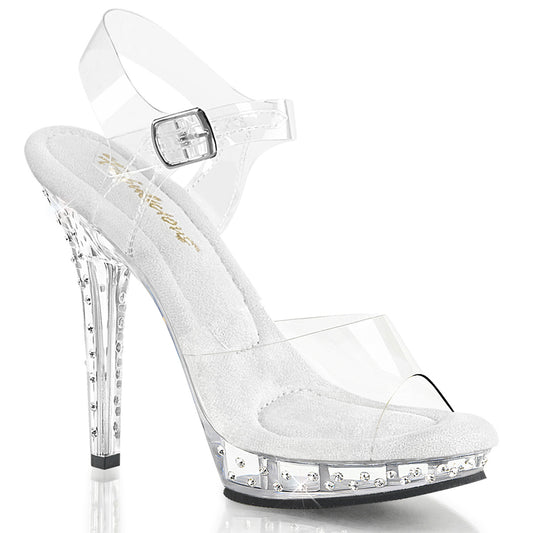 Fabulicious Womens Sandals LIP-108SDT Clr/Clr