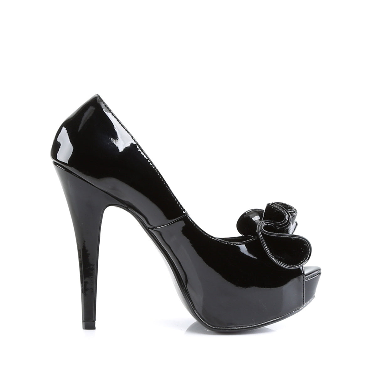 Pin Up Couture Womens Pumps LOLITA-10 Blk Pat