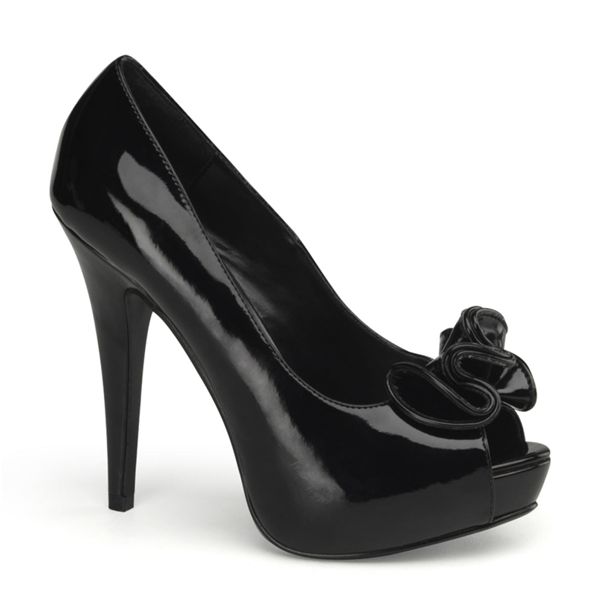 Pin Up Couture Womens Pumps LOLITA-10 Blk Pat