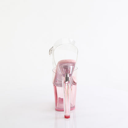 Pleaser   LOVESICK-708T Clr/B. Pink Tinted