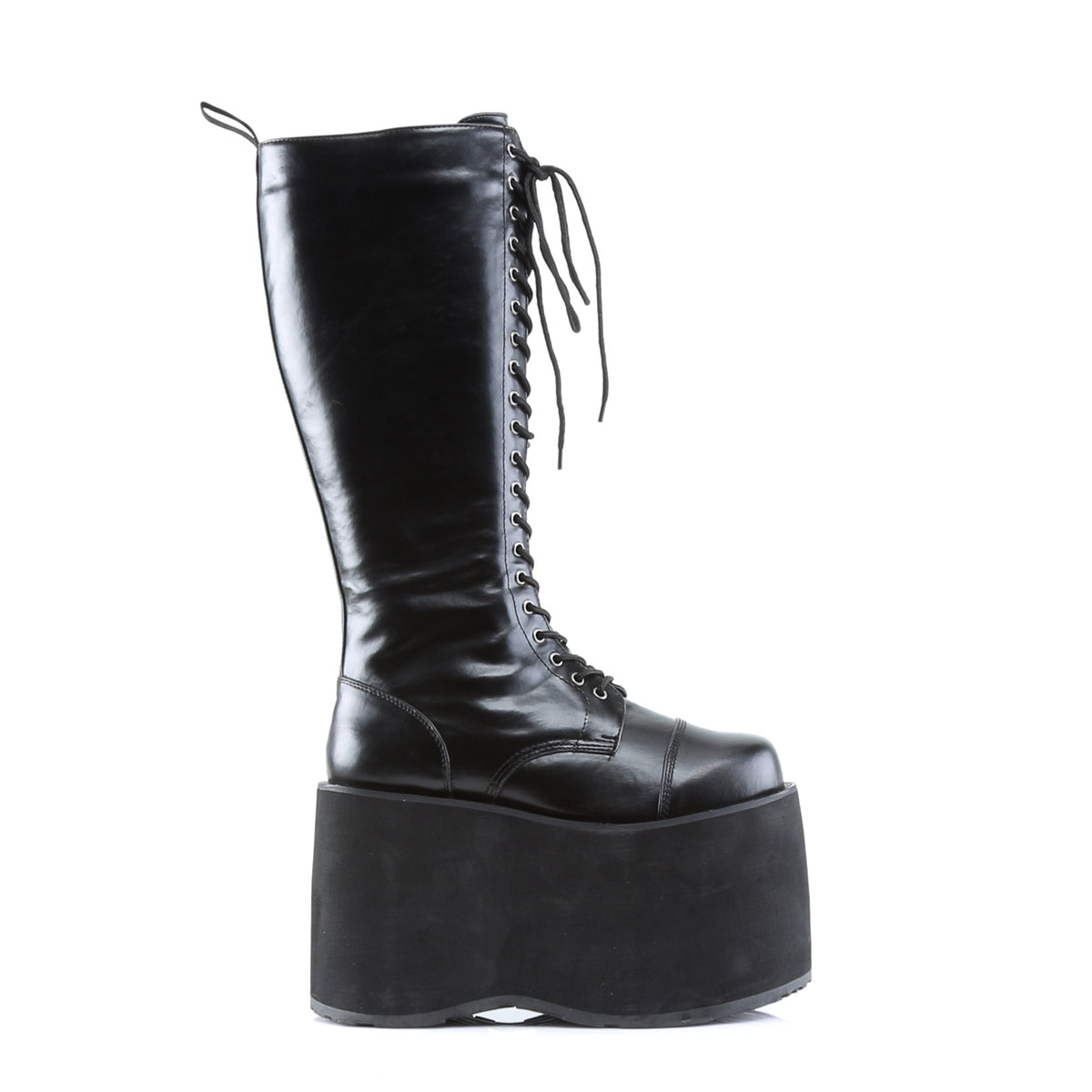 DemoniaCult Mens Boots MEGA-602 Blk Pu