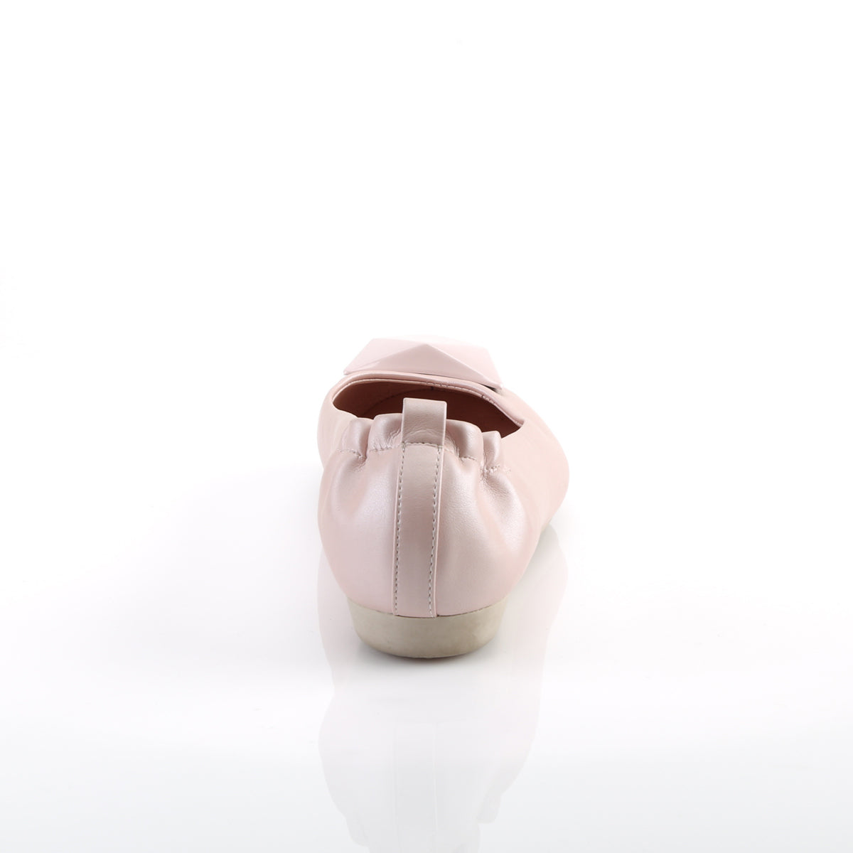 Pin Up Couture Womens Pumps OLIVE-08 B. Pink Faux Leather