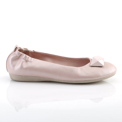 Pin Up Couture Womens Pumps OLIVE-08 B. Pink Faux Leather