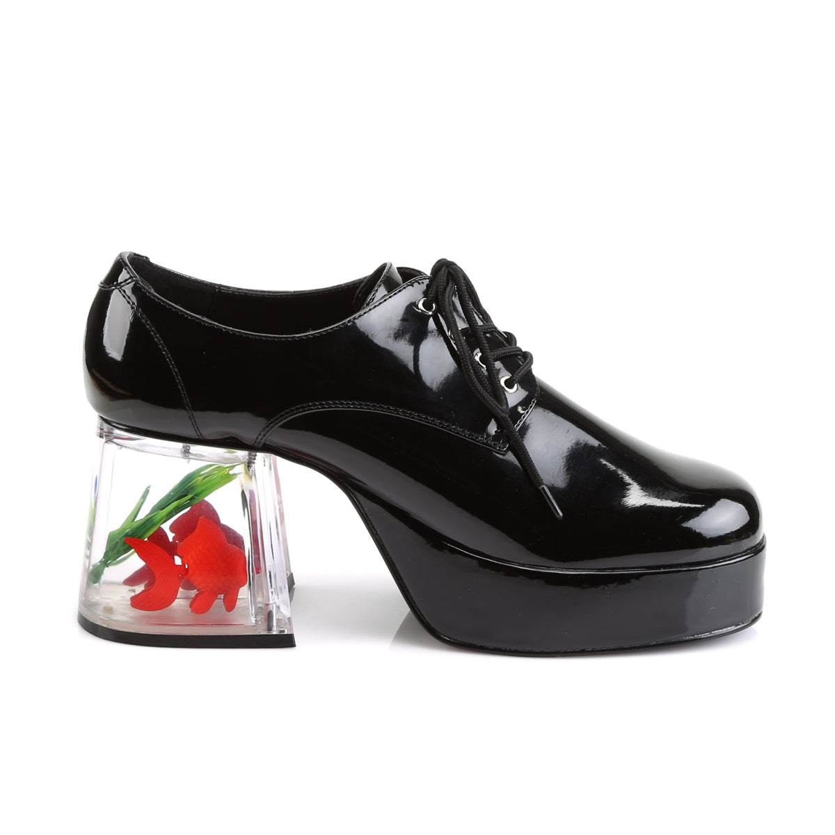 Funtasma Mens Low Shoe PIMP-02 Blk Pat