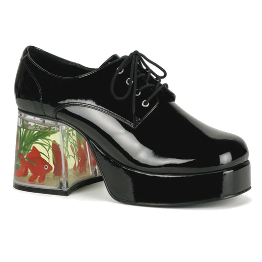Funtasma Mens Low Shoe PIMP-02 Blk Pat