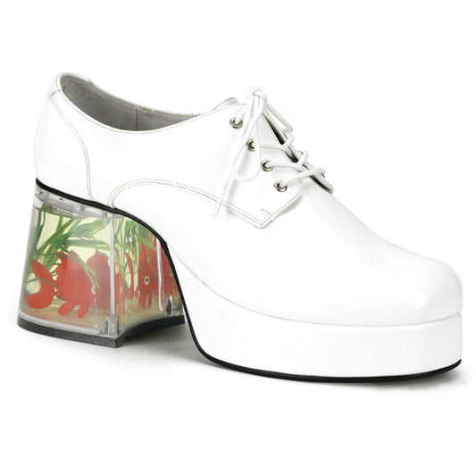 Funtasma Mens Low Shoe PIMP-02 Wht Pat
