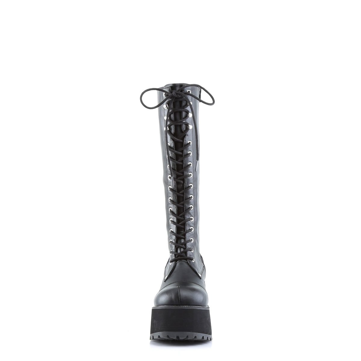 DemoniaCult Mens Boots RANGER-302 Blk Vegan Leather