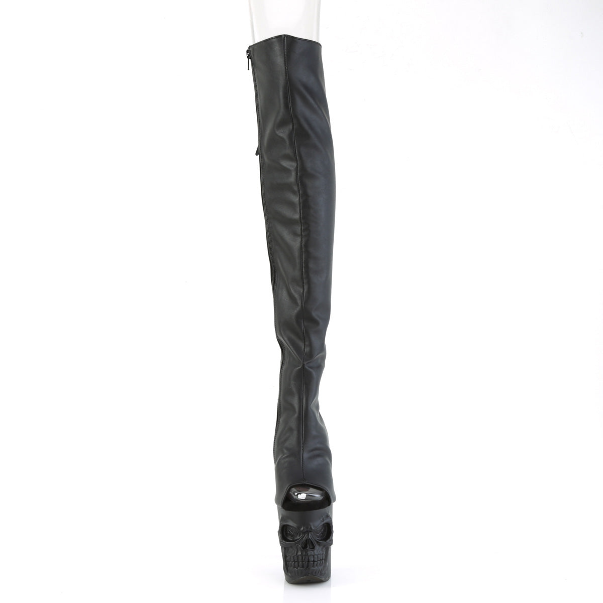 Pleaser  Boots RAPTURE-3019 Blk Faux Leather/Blk Matte
