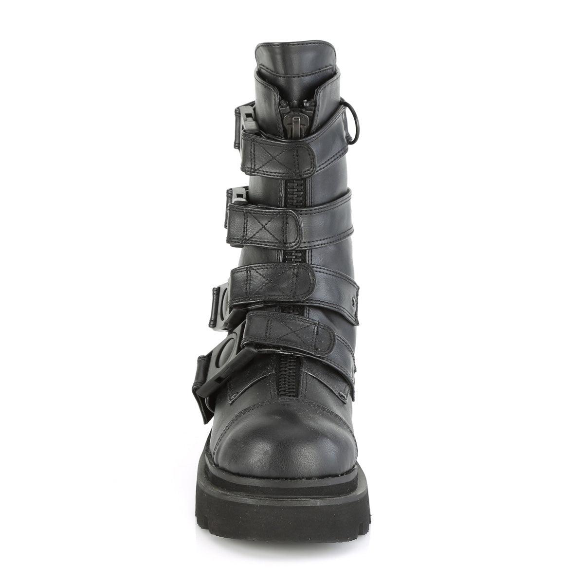 DemoniaCult  Boots RENEGADE-55 Blk Vegan Leather