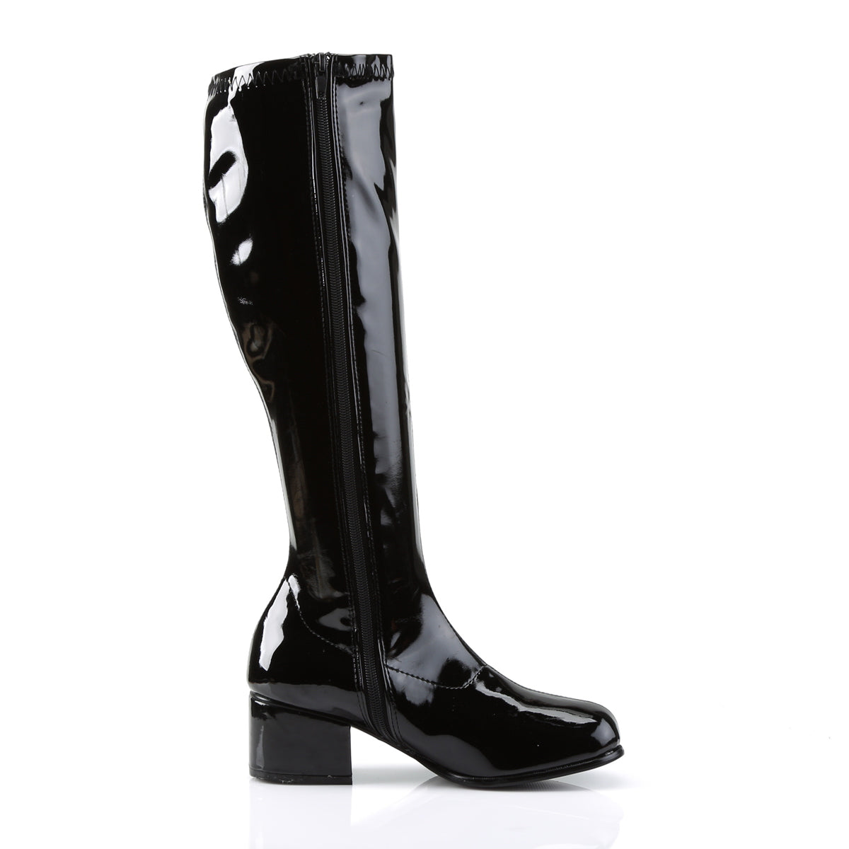 Funtasma Womens Boots RETRO-300 Blk Str Pat