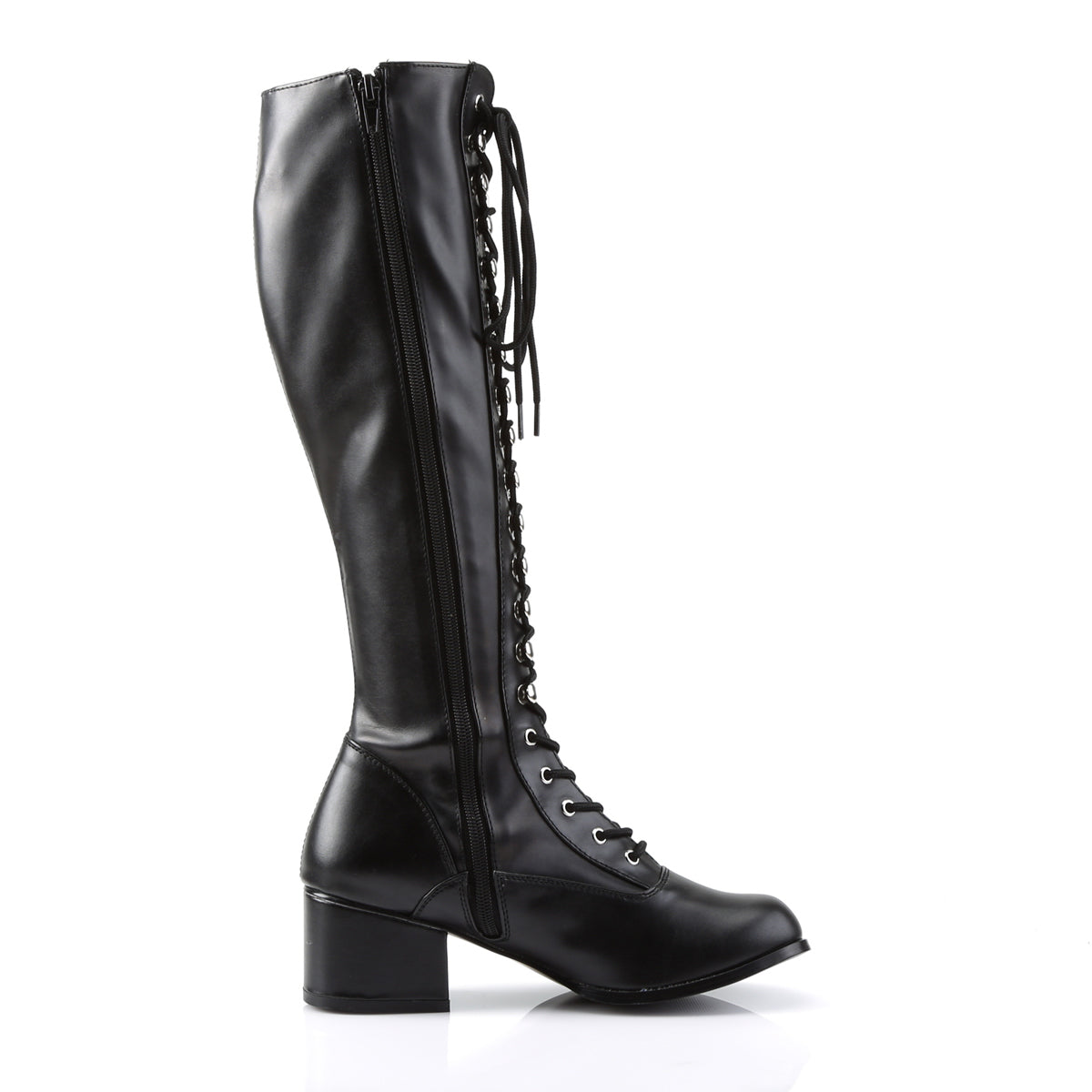 Funtasma Womens Boots RETRO-302 Blk Str Pu