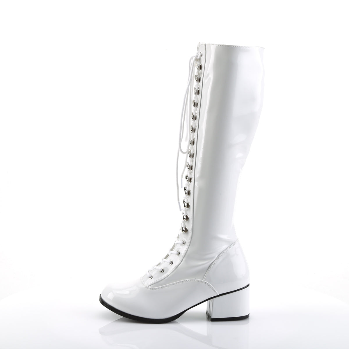 Funtasma Womens Boots RETRO-302 Wht Str Pat