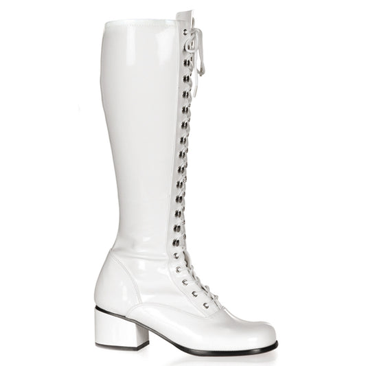 Funtasma Womens Boots RETRO-302 Wht Str Pat