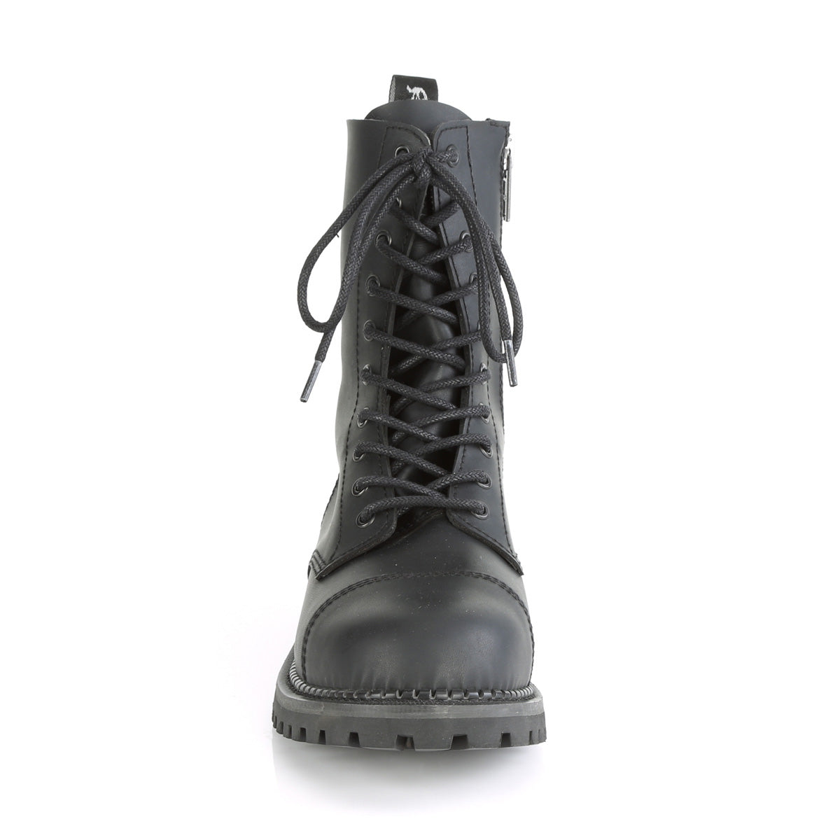 DemoniaCult Mens Boots RIOT-10 Blk Vegan Leather