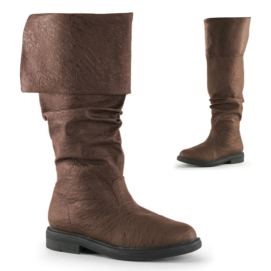 Funtasma Mens Boots ROBINHOOD-100 Brown Distressed Pu
