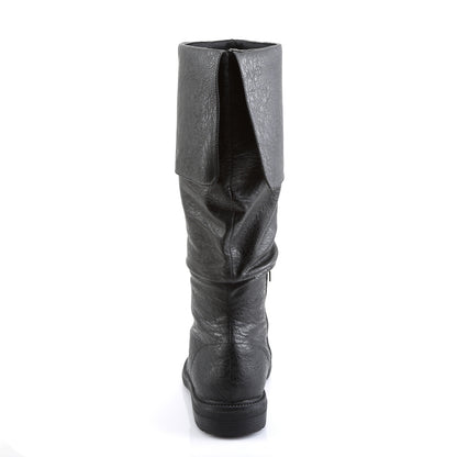 Funtasma Mens Boots ROBINHOOD-100 Blk Distressed Pu
