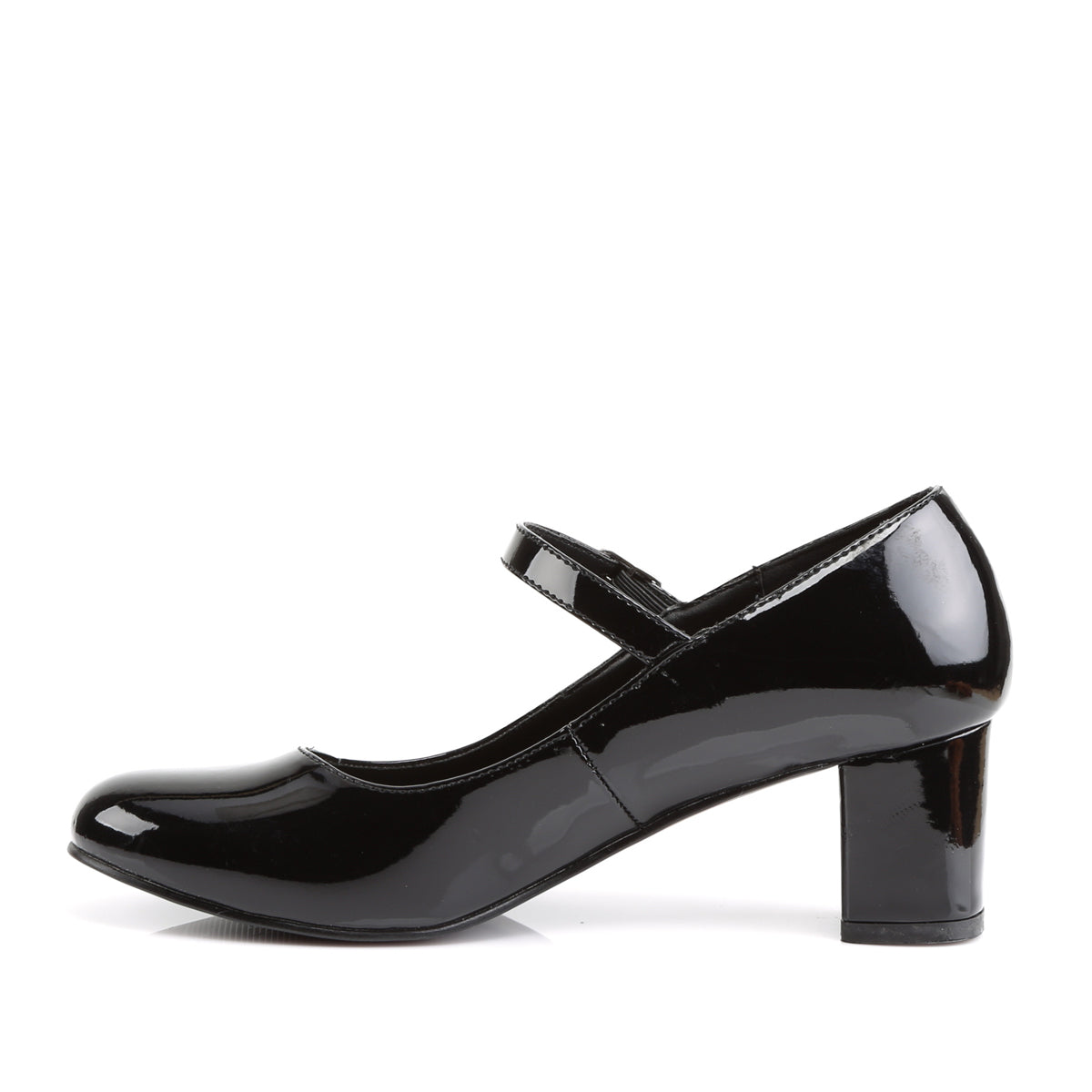 Funtasma Womens Pumps SCHOOLGIRL-50 Blk Pat