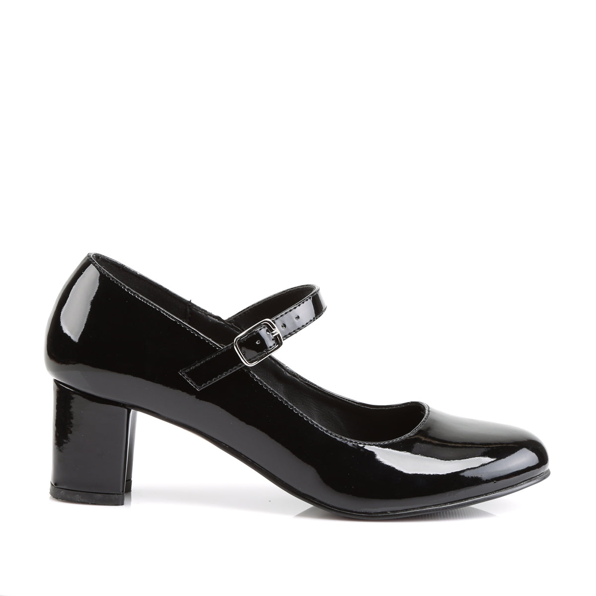 Funtasma Womens Pumps SCHOOLGIRL-50 Blk Pat