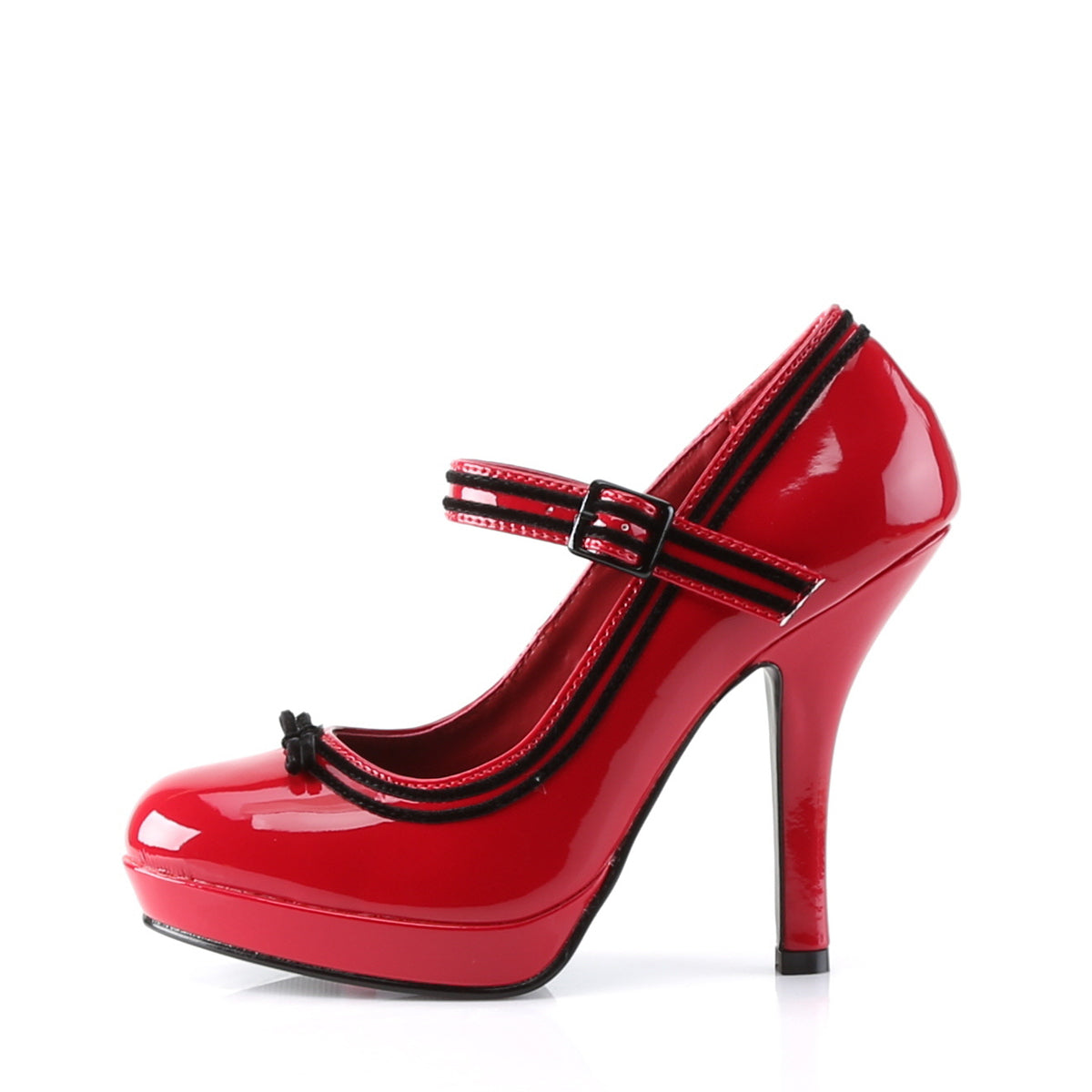 Pin Up Couture Womens Pumps SECRET-15 Red Pat