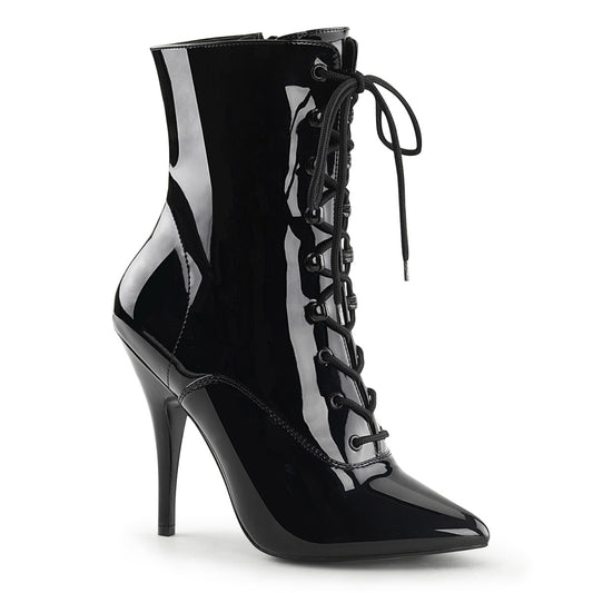 Pleaser Womens Ankle Boots SEDUCE-1020 Blk Pat