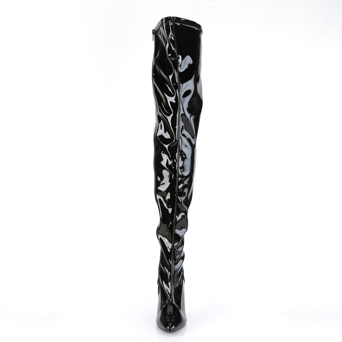 Pleaser Womens Boots SEDUCE-3000 Blk Str Pat