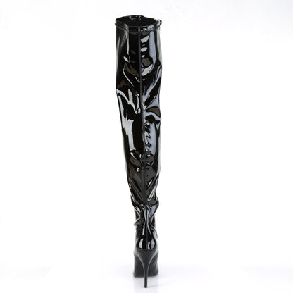 Pleaser Womens Boots SEDUCE-3000 Blk Str Pat