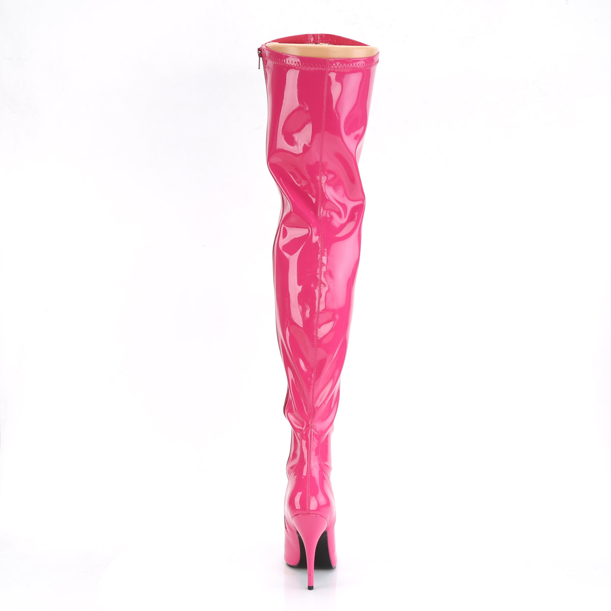 Pleaser Womens Boots SEDUCE-3000 H. Pink Str Pat