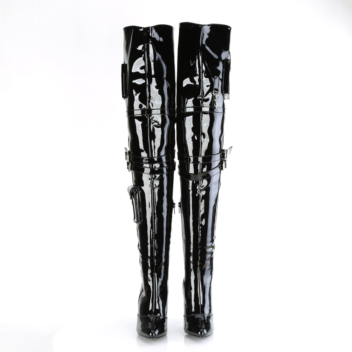 Pleaser  Boots SEDUCE-3019 Blk Pat