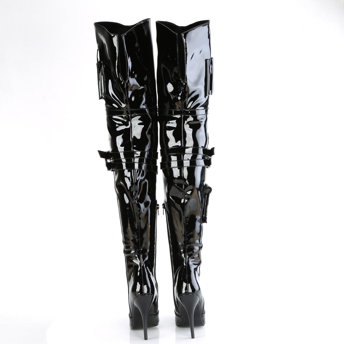 Pleaser  Boots SEDUCE-3019 Blk Pat