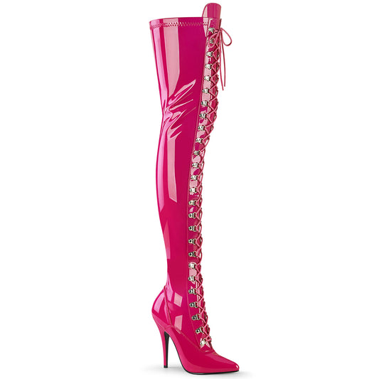 Pleaser Womens Boots SEDUCE-3024 H. Pink Pat