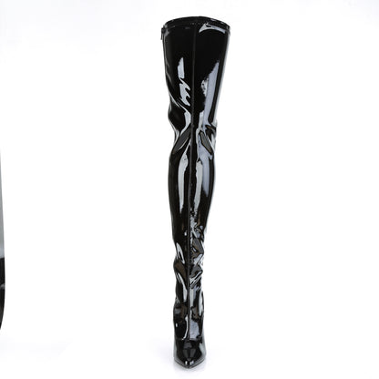 Pleaser Womens Boots SEDUCE-3063 Blk Str Pat