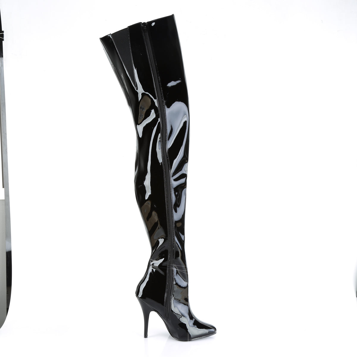 Pleaser Womens Boots SEDUCE-4010 Blk Pat
