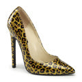 Pleaser Womens Pumps SEXY-20 Gold Pearlized Pat