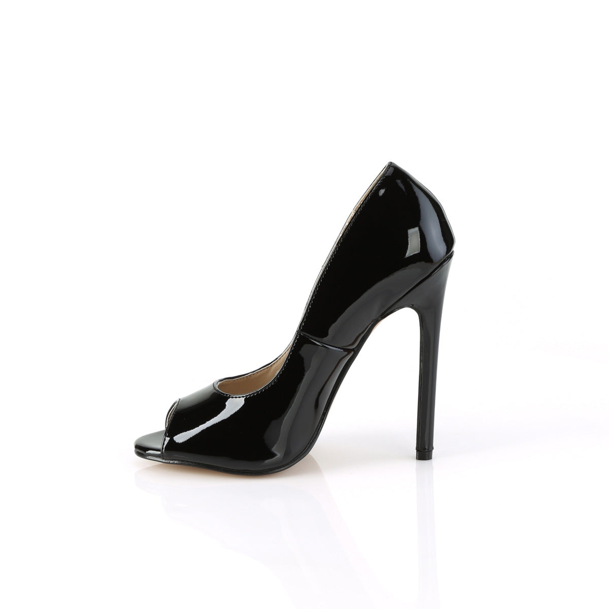 Pleaser Womens Pumps SEXY-42 Blk Pat