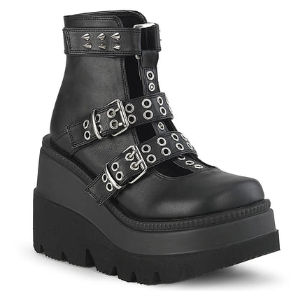 DemoniaCult   SHAKER-62 Blk Vegan Leather