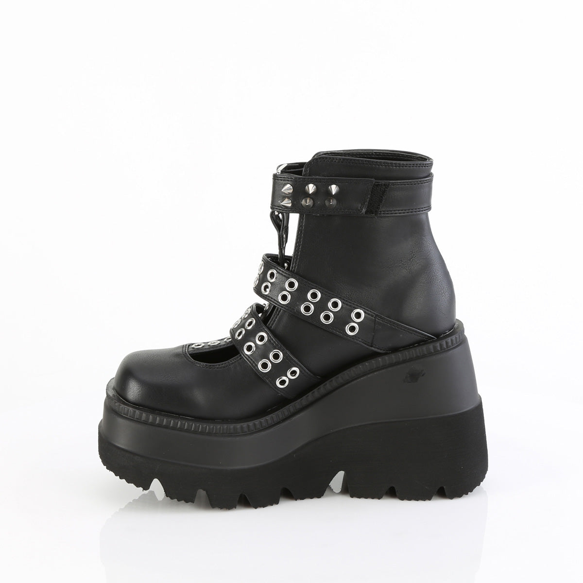 DemoniaCult   SHAKER-62 Blk Vegan Leather
