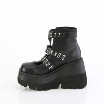 DemoniaCult   SHAKER-62 Blk Vegan Leather