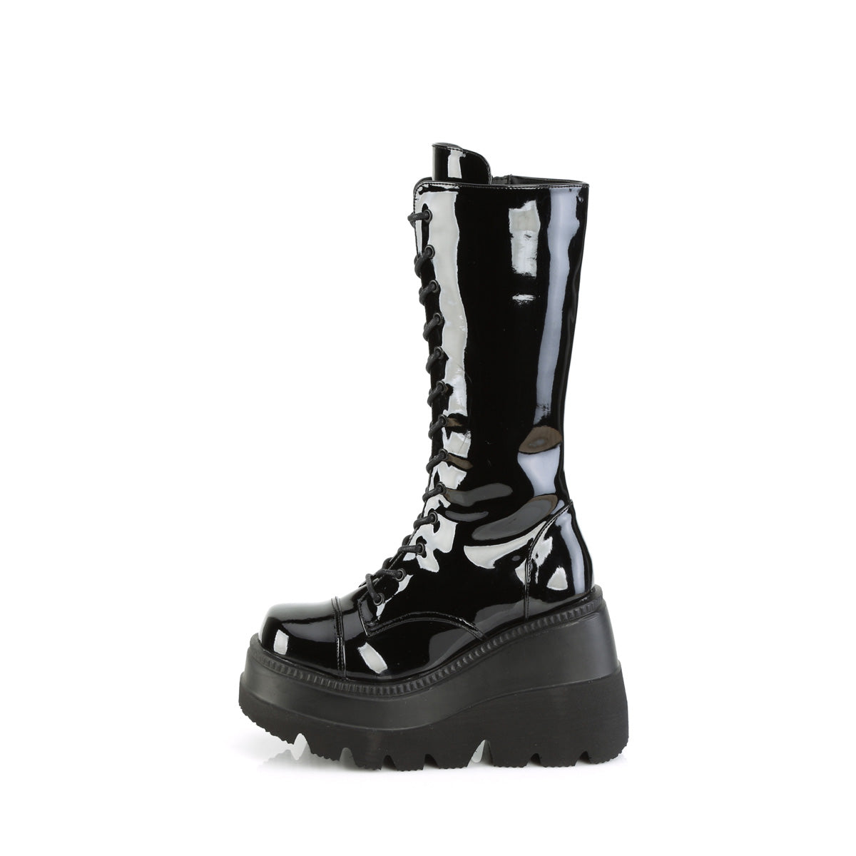 DemoniaCult  Boots SHAKER-72 Blk Patent