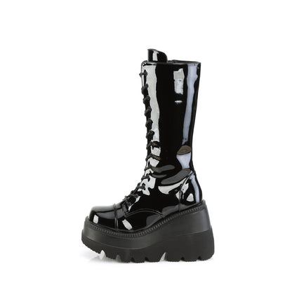 DemoniaCult  Boots SHAKER-72 Blk Patent