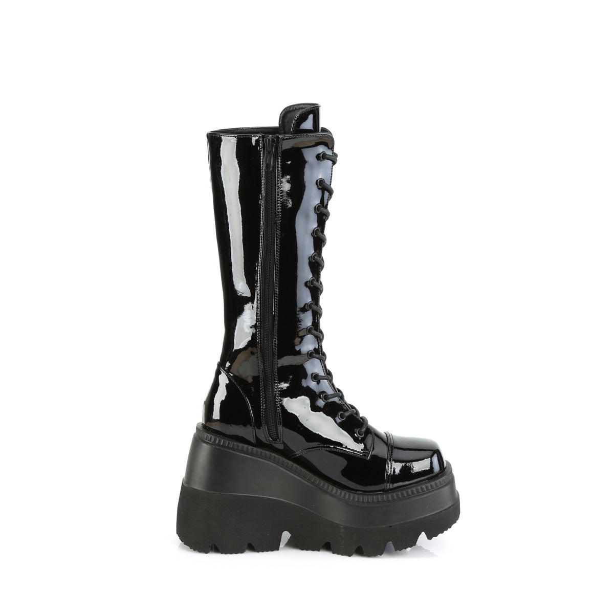 DemoniaCult  Boots SHAKER-72 Blk Patent