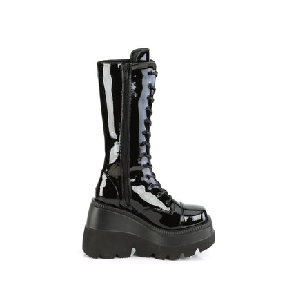 DemoniaCult  Boots SHAKER-72 Blk Patent