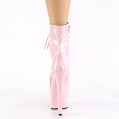 Pleaser Womens Ankle Boots SKY-1020 B. Pink Pat/B. Pink