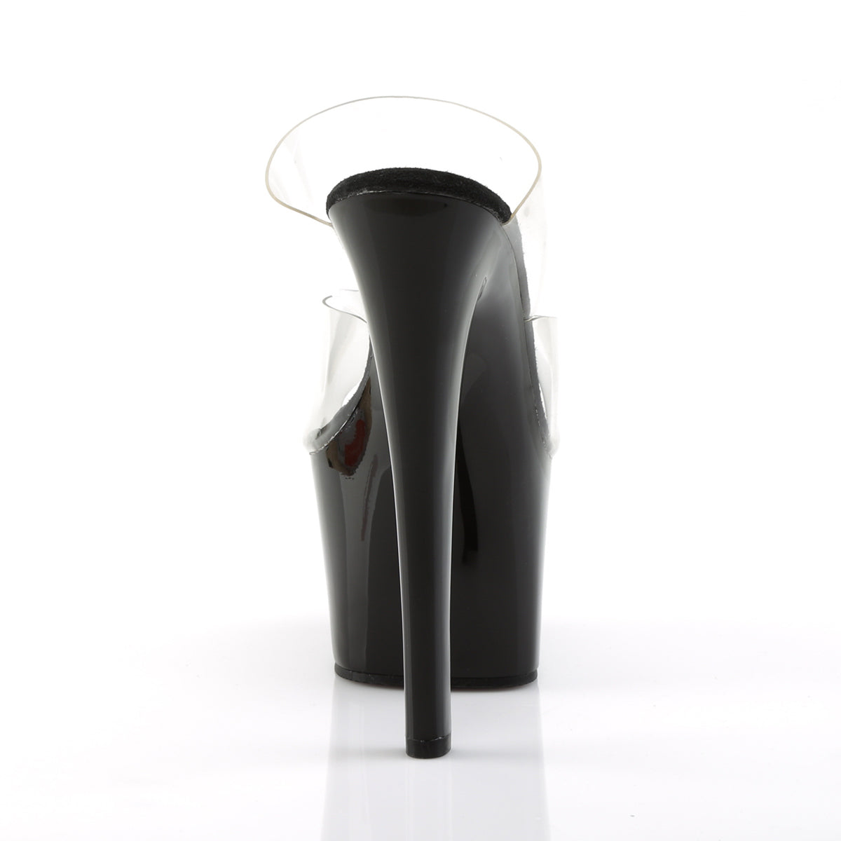 Pleaser Womens Sandals SKY-302 Clr/Blk