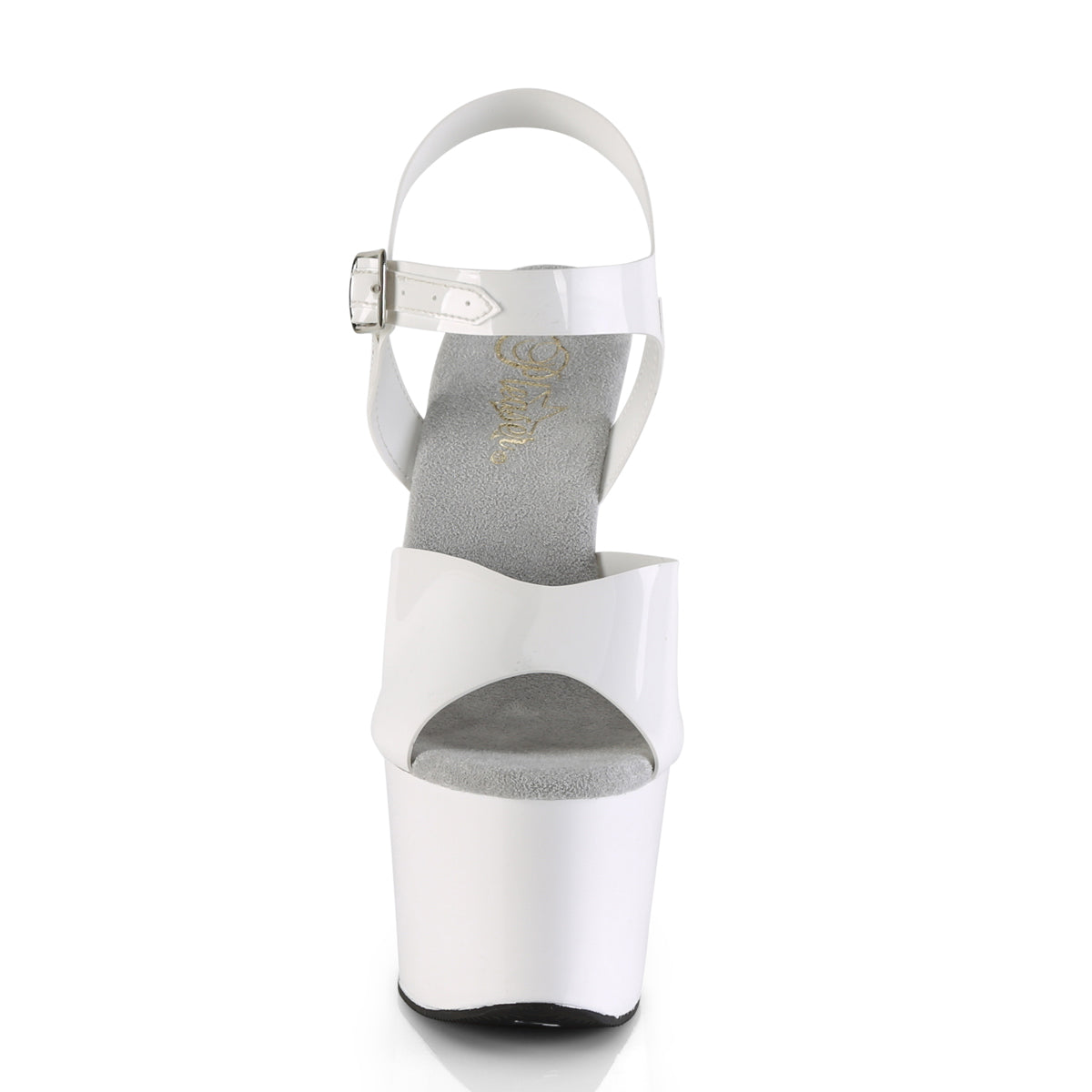 Pleaser Womens Sandals SKY-308N Wht (Jelly-Like) TPU/Wht