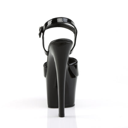 Pleaser Womens Sandals SKY-309VL Blk Pat/Blk