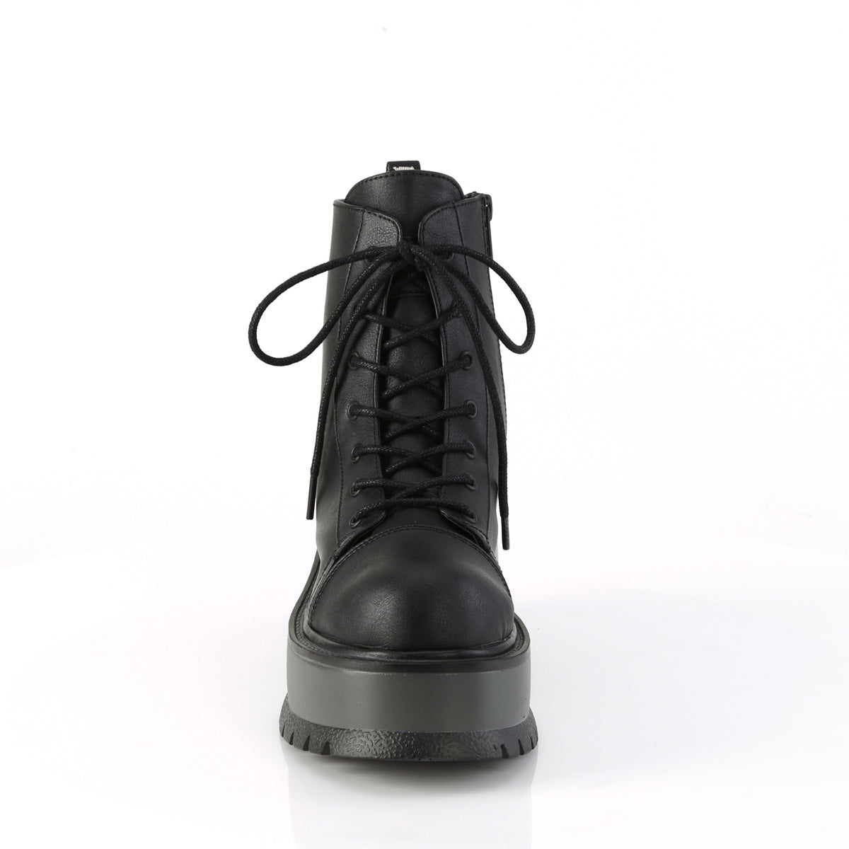 DemoniaCult  Ankle Boots SLACKER-55 Blk Vegan Leather