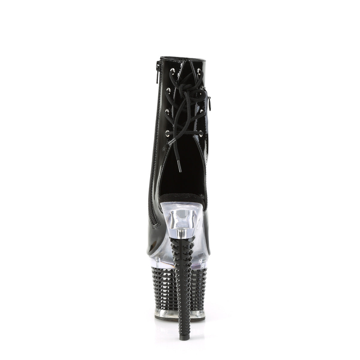 Pleaser  Ankle Boots SPECTATOR-1018 Blk Pat/Clr-Blk