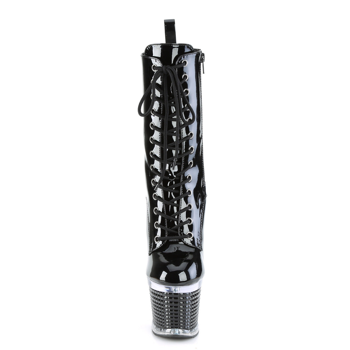 Pleaser  Ankle Boots SPECTATOR-1040 Blk Pat/Clr-Blk